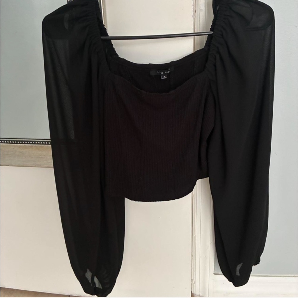 Elegant Black Women's Top